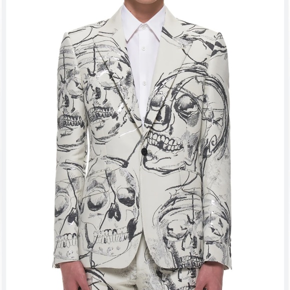 Alexander McQueen Skull Blazer - Picture 1 of 10